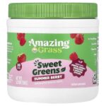 сладкая зелень, со вкусом ягод, 150 г (5,29 унции) — Amazing Grass