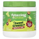 сладкая зелень, со вкусом тропического лайма, 150 г (5,29 унции) — Amazing Grass