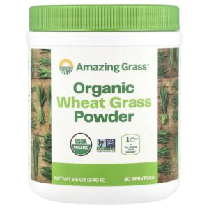 Органический порошок из ростков пшеницы, 240 г (8,5 унции) — Amazing Grass