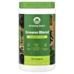 смесь зелени, суперфуды, 480 г (1,06 фунта) — Amazing Grass