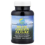 Klamath Shores®, сине-зеленые водоросли, 120 капсул (500 мг в 1 капсуле) — American Health