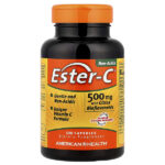 Ester-C® с цитрусовыми биофлавоноидами, 120 капсул — American Health