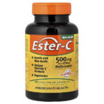 Ester-C® с цитрусовыми биофлавоноидами, 500 мг, 120 вегетарианских капсул — American Health