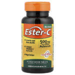 Ester-C® с цитрусовыми биофлавоноидами, 90 вегетарианских таблеток — American Health