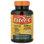 Ester-C® с цитрусовыми биофлавоноидами, 225 вегетарианских таблеток — American Health