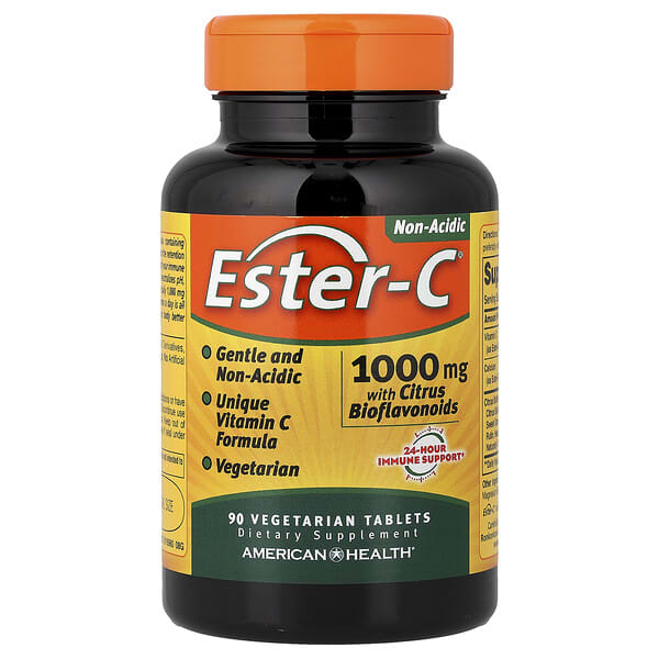 amh16981_v_36.jpg Ester-C® с цитрусовыми биофлавоноидами, 1000 мг, 90 вегетарианских таблеток — American Health