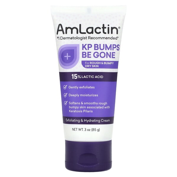 aml00063_v_8.jpg KP Bumps Be Gone, отшелушивающий и увлажняющий крем, 85 г (3 унции) — AmLactin