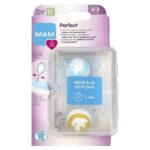 Perfect Pacifier, 0–3 месяца, для мальчиков, 2 шт. — MAM