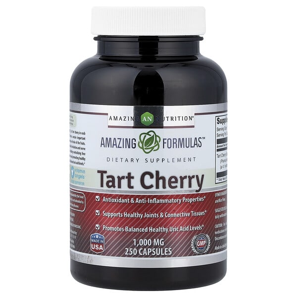 amn02159_v_28.jpg вишня, 250 капсул (250 мг в 1 капсуле) — Amazing Nutrition