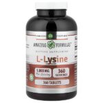 L-лизин, 1000 мг, 360 таблеток — Amazing Nutrition
