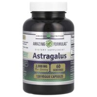 астрагал, 120 растительных капсул (1000 мг в 1 капсуле) — Amazing Nutrition