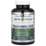 гиалуроновая кислота, 100 мг, 360 капсул — Amazing Nutrition