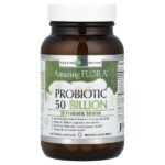 Amazing Flora™, пробиотик, 50 миллиардов, 60 растительных капсул — Amazing Nutrition