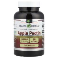 Яблочный пектин, 120 капсул (700 мг в капсуле) — Amazing Nutrition
