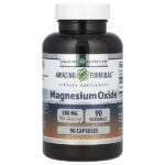 Оксид магния, 500 мг, 90 капсул — Amazing Nutrition