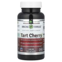 Вишня, 1000 мг, 120 капсул — Amazing Nutrition