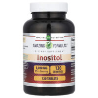 Инозитол, 1000 мг, 120 таблеток — Amazing Nutrition