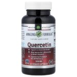 Кверцетин, 500 мг, 60 растительных капсул — Amazing Nutrition