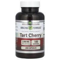 Вишня, 200 капсул (3500 мг в каждой капсуле) — Amazing Nutrition