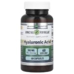 гиалуроновая кислота, 100 мг, 60 капсул — Amazing Nutrition