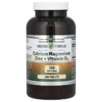 Amazing Formulas, кальций, магний, цинк и витамин D3, 300 таблеток — Amazing Nutrition