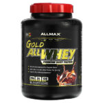 GOLD ALLWHEY®, сывороточный протеин премиального качества, шоколад, 2,27 кг (5 фунтов) — ALLMAX
