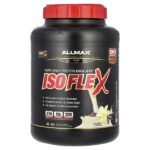 ISOFLEX®, чистый изолят сывороточного протеина, ваниль, 2,27 кг (5 фунтов) — ALLMAX