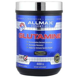 Essentials, глутамин, 400 г (14,11 унции) — ALLMAX