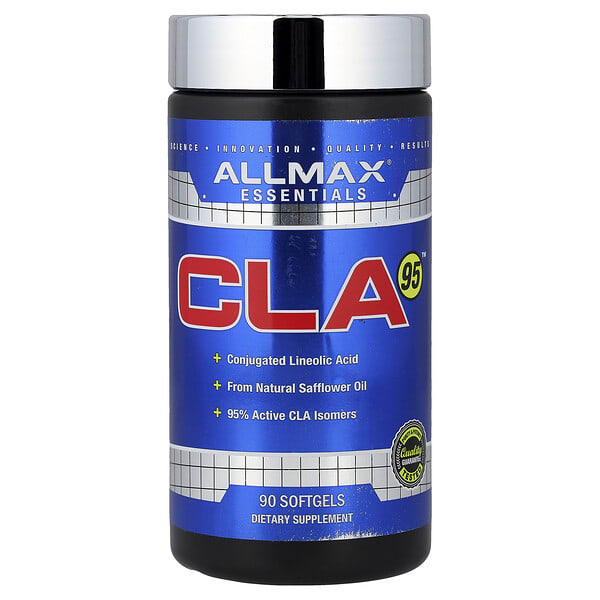 amx12630_v_33.jpg Essentials, CLA95™, 1000 мг, 90 капсул — ALLMAX
