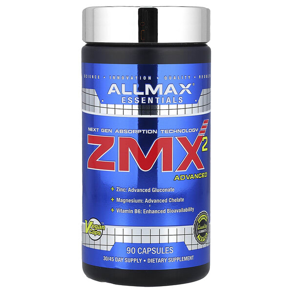 amx12810_v_47.jpg ZMX2, хелат магния с улучшенной усвояемостью, 90 капсул — ALLMAX