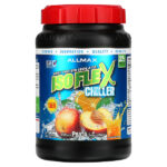 ISOFLEX® Chiller, изолят сывороточного протеина, ощущение цитруса и персика, 907 г (2 фунта) — ALLMAX