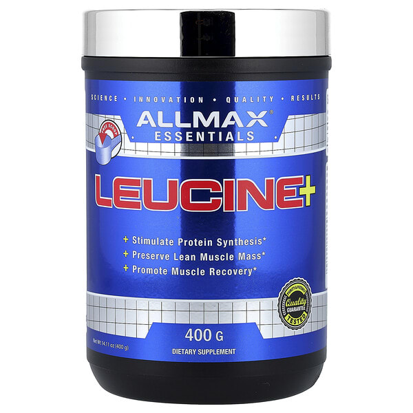 amx20254_v_65.jpg Essentials, лейцин +, 400 г (14,11 унции) — ALLMAX