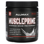 MusclePrime®, предтренировочный комплекс для улучшенных продуктов, белая малина, 266 г (9,4 унции) — ALLMAX