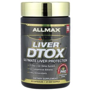 Liver D-Tox™, максимальная защита печени, 42 капсулы — ALLMAX