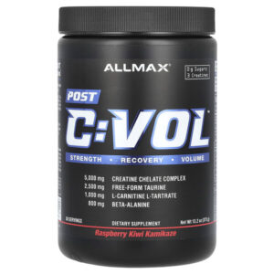 C: VOL, Post, малиновый и киви-камикадзе, 375 г (13,2 унции) — ALLMAX