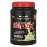 ISOFLEX®, чистый изолят сывороточного протеина, со вкусом ананаса и кокоса, 907 г (2 фунта) — ALLMAX