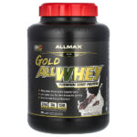 Gold AllWhey, сывороточный протеин премиального качества, печенье и сливки, 2,27 кг (5 фунтов) — ALLMAX