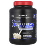 CLASSIC ALLWHEY®, 100% источник сывороточного протеина, со вкусом ванили, 2,27 кг (5 фунтов) — ALLMAX