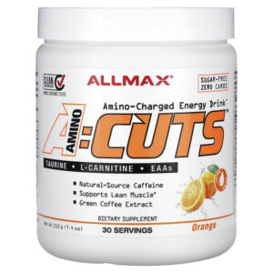 ACUTS, энергетический напиток с аминокислотами, апельсин, 210 г (7,4 унции) — ALLMAX