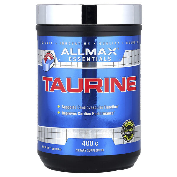 amx22678_v_62.jpg Essentials, таурин, 400 г (14,11 унции) — ALLMAX