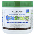 CytoGreens®, зеленый суперфуд премиального качества для спортсменов, со вкусом шоколада, 345 г (2,2 унции) — ALLMAX