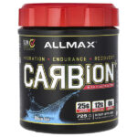 CARBION+, с электролитами, вкус голубой лед, 725 г (25,6 унции) — ALLMAX
