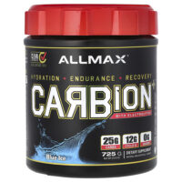 CARBION+, с электролитами, вкус голубой лед, 725 г (25,6 унции) — ALLMAX
