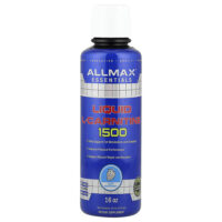 жидкий L-карнитин 1500, голубая малина, 473 мл (16 уний) — ALLMAX