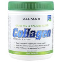 Коллаген с биотином и витамином C, без добавок, 440 г (15,5 унции) — ALLMAX