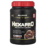 Hexapro™, высокопротеиновая нежирная мука, со вкусом шоколада, 907 г (2 фунта) — ALLMAX