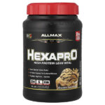 Hexapro™, высокопротеиновая нежирная мука, шоколад и арахисовое масло, 907 г (2 фунта) — ALLMAX