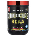аминокислоты с разветвленной цепью AMINOCORE, голубая малина, 315 г — ALLMAX