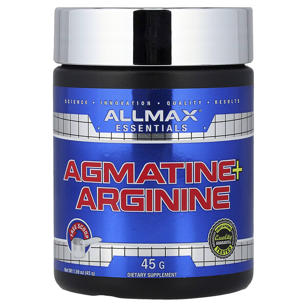 amx22905_v_28.jpg Essentials, агматин и аргинин, 45 г (1,59 унции) — ALLMAX
