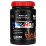 QuickMass®, катализатор для быстрого набора массы, шоколадный вкус, 1,59 кг (3,5 фунта) — ALLMAX
